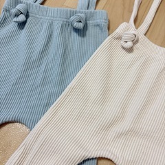 ベビーレギンス 2着セット売り 韓国子供服 ベビー服 子供服 サロペットの画像