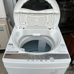 【動作保証あり】TOSHIBA 東芝 2021年 AW-5G9-W 5.0kg 洗濯機【管理KRS717】の画像