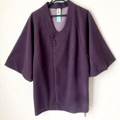 和装コート パープル 紫 道行き 和装 着物 防寒 コート