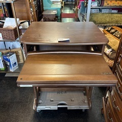 カリモク karimoku パソコンデスク デスク 収納 シンプル ナチュラル おしゃれの画像