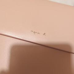 アニエス・ベー　桜色　ショルダーバッグの画像