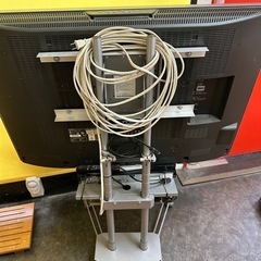 40インチ　スタンド Blu-ray、DVDプレイヤー付き SONYテレビの画像