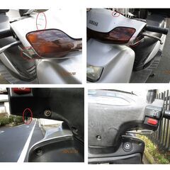 【個人】《自賠責保険２年超付》ヤマハ・シグナス１２５D（４TG）機関良好・スペアパーツ多数付の画像