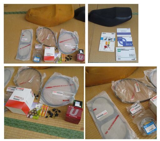 【個人】《自賠責保険２年超付》ヤマハ・シグナス１２５D（４TG）機関良好・スペアパーツ多数付