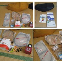 【個人】《自賠責保険２年超付》ヤマハ・シグナス１２５D（４TG）機関良好・スペアパーツ多数付の画像