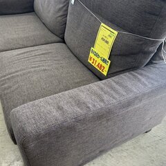 J5419 3人掛けソファ ブラウン クリーニング済み　【リユースのサカイ柏店】の画像