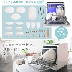 『ラクア』タンク式食器洗い乾燥機×専用ラックの画像