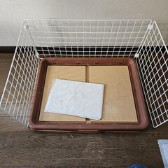 新品未開封 犬用トイレ ワイド おまけ付き ペティオの画像