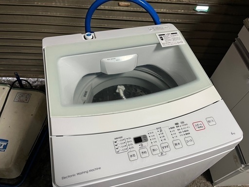2020年製 6.0kg ニトリ NTR60 洗濯機 ガラストップ ホワイト 高年式