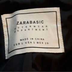 ZARA モッズコートの画像