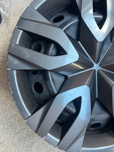 17 6.5J +40 PCD114.3 5H TOYOTA純正スチールホイル＆ホイルキャップ 
