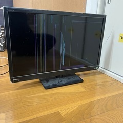 【液晶割れ】TOSHIBA REGZA 24型  