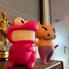 ぶりぶりざえもん、ワニ山さん　フィギュア