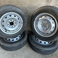 165/70R14 スタッドレス付4穴マルチホイール