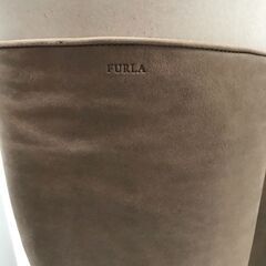 フルラ　ロングブーツ　グレージュブラウン　37　【ジャングルジャングルイズミヤ広陵店】の画像