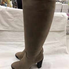 フルラ　ロングブーツ　グレージュブラウン　37　【ジャングルジャングルイズミヤ広陵店】の画像
