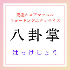 コアマッスルウォーキングエクササイズ・八卦掌（はっけしょう）・特...