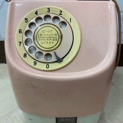 公衆電話　レトロピンク