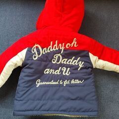 ブランド❗　DADDY OH DADDY　ムージョンジョン　ダウンジャケット　トレーナー　デニム　ジーンズ　３点セットの画像