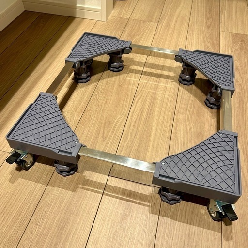 新品　洗濯機台 キャスター付き