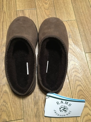 RAMS JACKSON BAY シープスキン　クロッグスリッパ レディースLサイズ