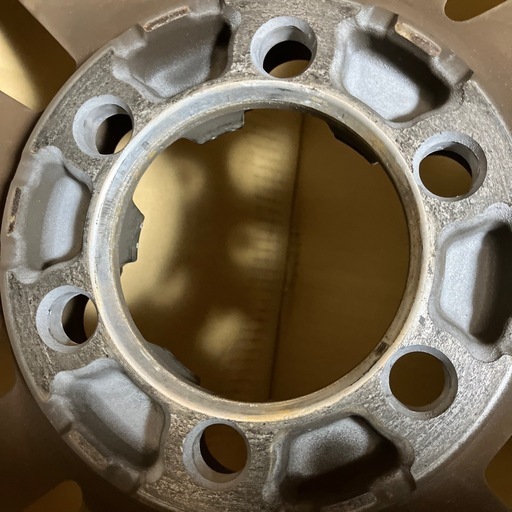 トヨタ純正 150 ランドクルーザー プラド 後期 TZ-G 19インチ 7.5J +25 6穴 139.7 ホイール 1本 m-23-8-668