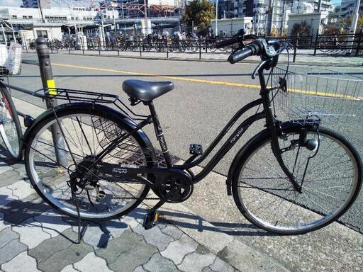 ♪ジモティー特価♪シマノ製外装６段変速・ＬＥＤライト　２６型ファミリーサイクル中古