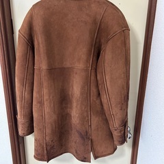 ムートンコート定価198000円の画像