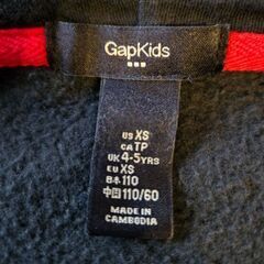 GAPキッズ　パーカー110センチの画像