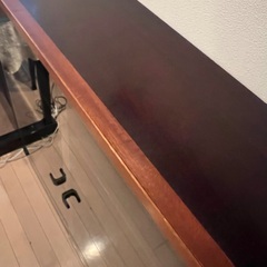 ガラス戸付き　木製本棚　色：黒　茶 (SONY sound furniture)の画像