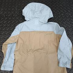 【新古品】outdoor キッズ ウインドブレーカー ポケッタブルの画像