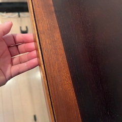 ガラス戸付き　木製本棚　色：黒　茶 (SONY sound furniture)の画像