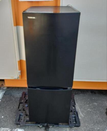 ☑︎ご成約済み■特価■2022年製■東芝 153L 冷蔵庫 BSシリーズ セミマットブラック GR-T15BS