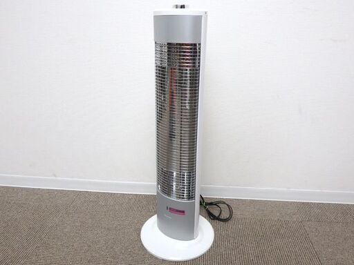 ★ 新札幌 ★ KOIZUMI コイズミ 遠赤電気ストーブ KKH-0991 遠赤外線暖房機 2019年製 スリム 縦型 暖房器具 / No.3043 ★