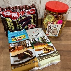 🙏決まりました🙏④お菓子セット　徳用チョコ30本　ソースカツ　小...