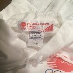 新品未使用品　JOC公式ライセンス　スェットパーカー　懸賞当選品　長袖　Lの画像