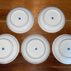 【未使用品】龍峯窯　皿5枚セットの画像