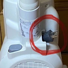 ほうき形電気掃除機の画像