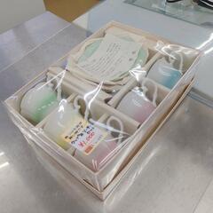 翠線☆カップ＆ソーサーセット☆箱・小さいサイズ【浜村鹿野温泉ICから3分 買取本舗 宮本リサイクル 営業時間9～19時 定休日水曜のみ←連絡できませんm(_ _)m】の画像