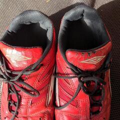 Umbro　サッカーシューズ　24,5cmの画像