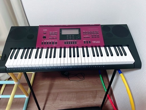 CASIO CTK-625 キーボード+純正スタンド