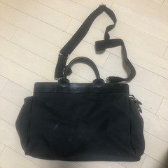 コムサデモード　2wayビジネスバッグ（綿）の画像