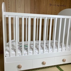 【美品】IKEA ベッドフレーム+マットレス