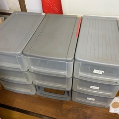 ３段衣装ケース　3個セット