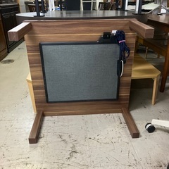 K2501-060 ホームステイト 家具調こたつ HT-FH80F フラットタイプ 2017年製 動作確認済み キズ汚れ有りの画像