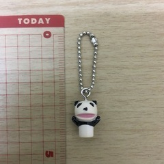 生茶　パンダ　ミニ　チャーム　キーホルダー 