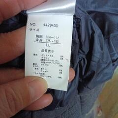 今季にあったかフード付き軽量ジャンパーLL②の画像