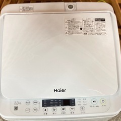 【愛品館江戸川店】保証充実　ハイアール　2024年製　3.3kg全自動洗濯機　JW-C33Bの画像