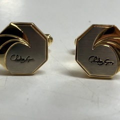 ☆値下げ☆2501-062 Cristian Saymon ネクタイピン&カフリンクス 中古美品の画像
