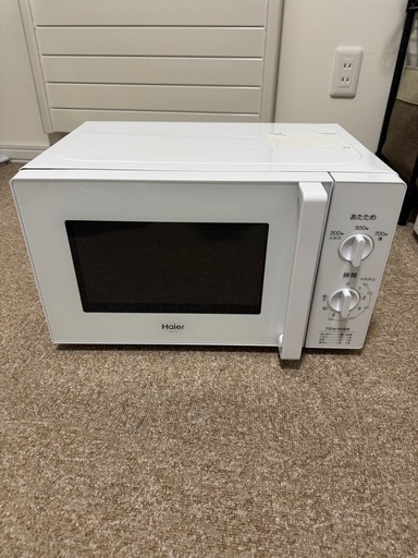電子レンジ　　ハイアール製